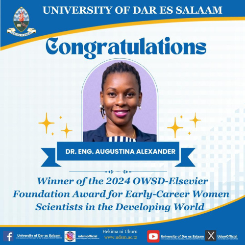 Dr. Augustina Alexander-prize